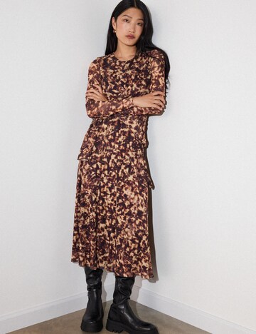 Whistles Dress in Brown: front