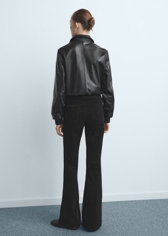 MANGO Regular Jeans 'Violetav' in Black