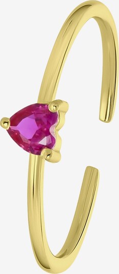 Lucardi Ring in de kleur Goud / Pink, Productweergave