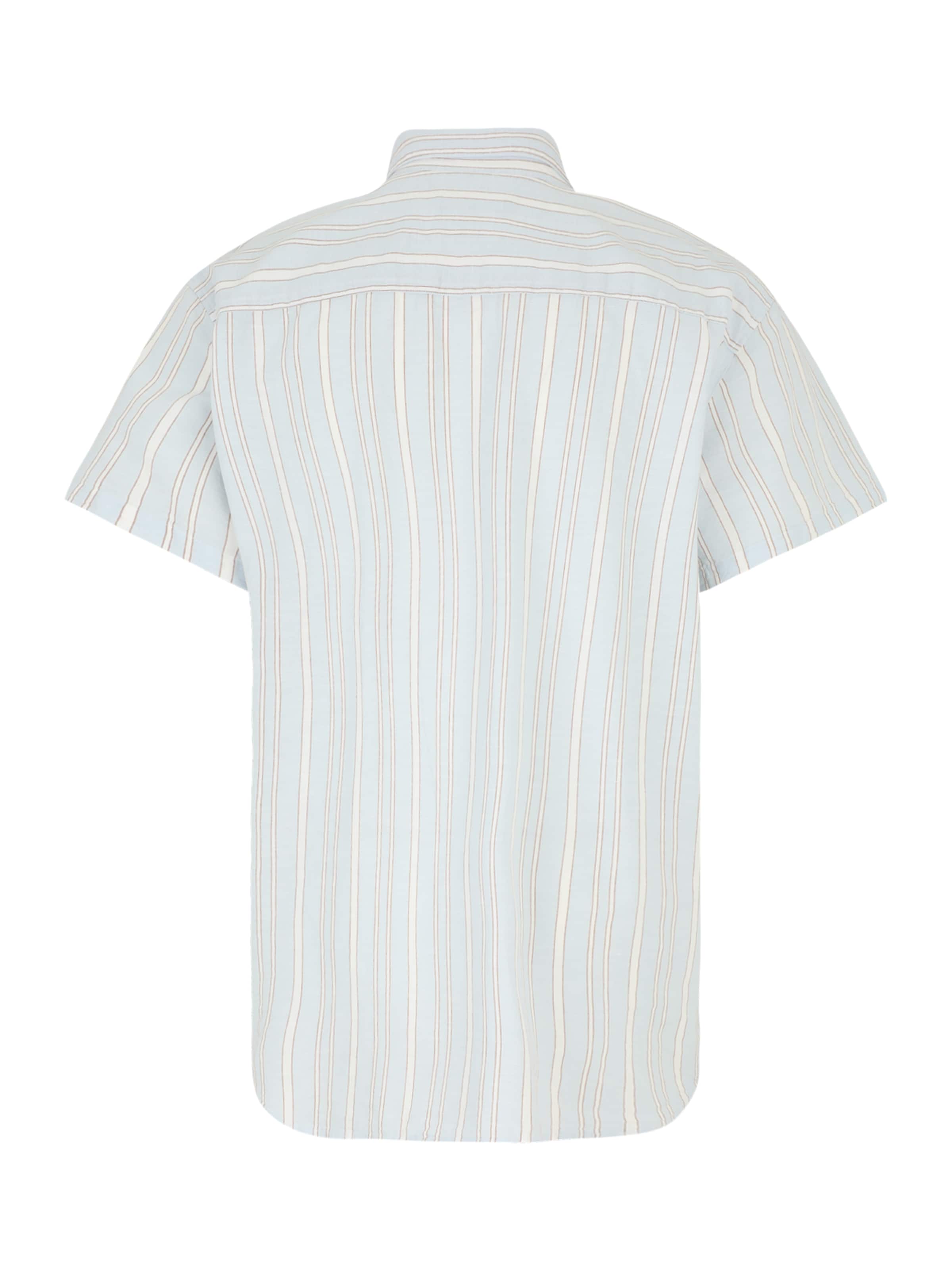 Jack & Jones Plus Comfort Fit Skjorta 'JORJOSHUA CANGGU' i blå