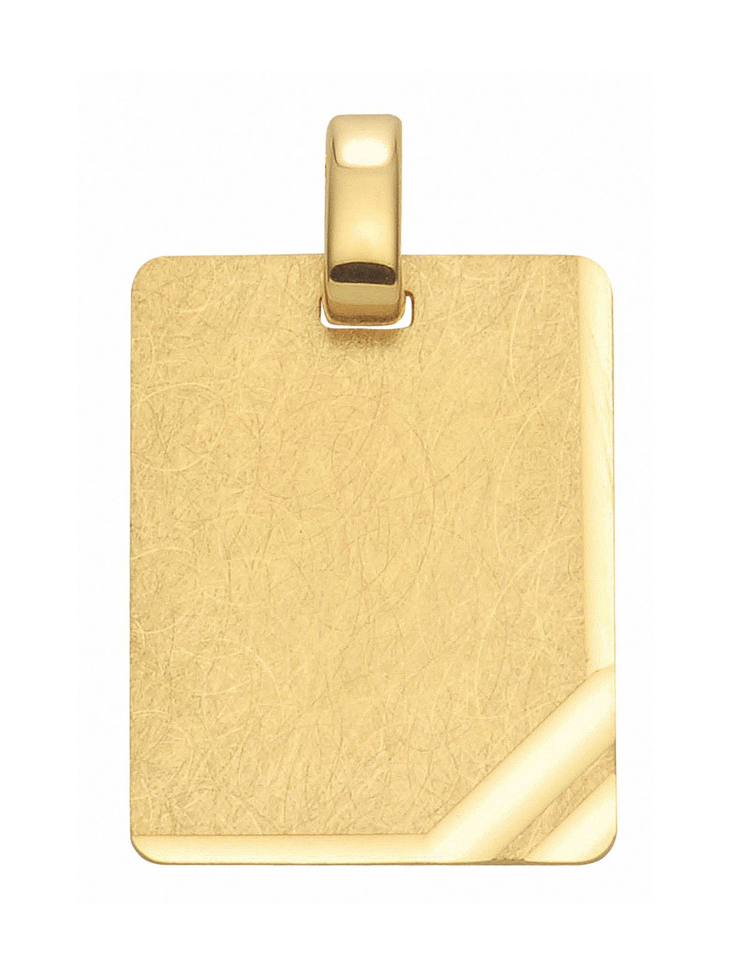 Adelia´s Anhänger in Gold: Vorderseite