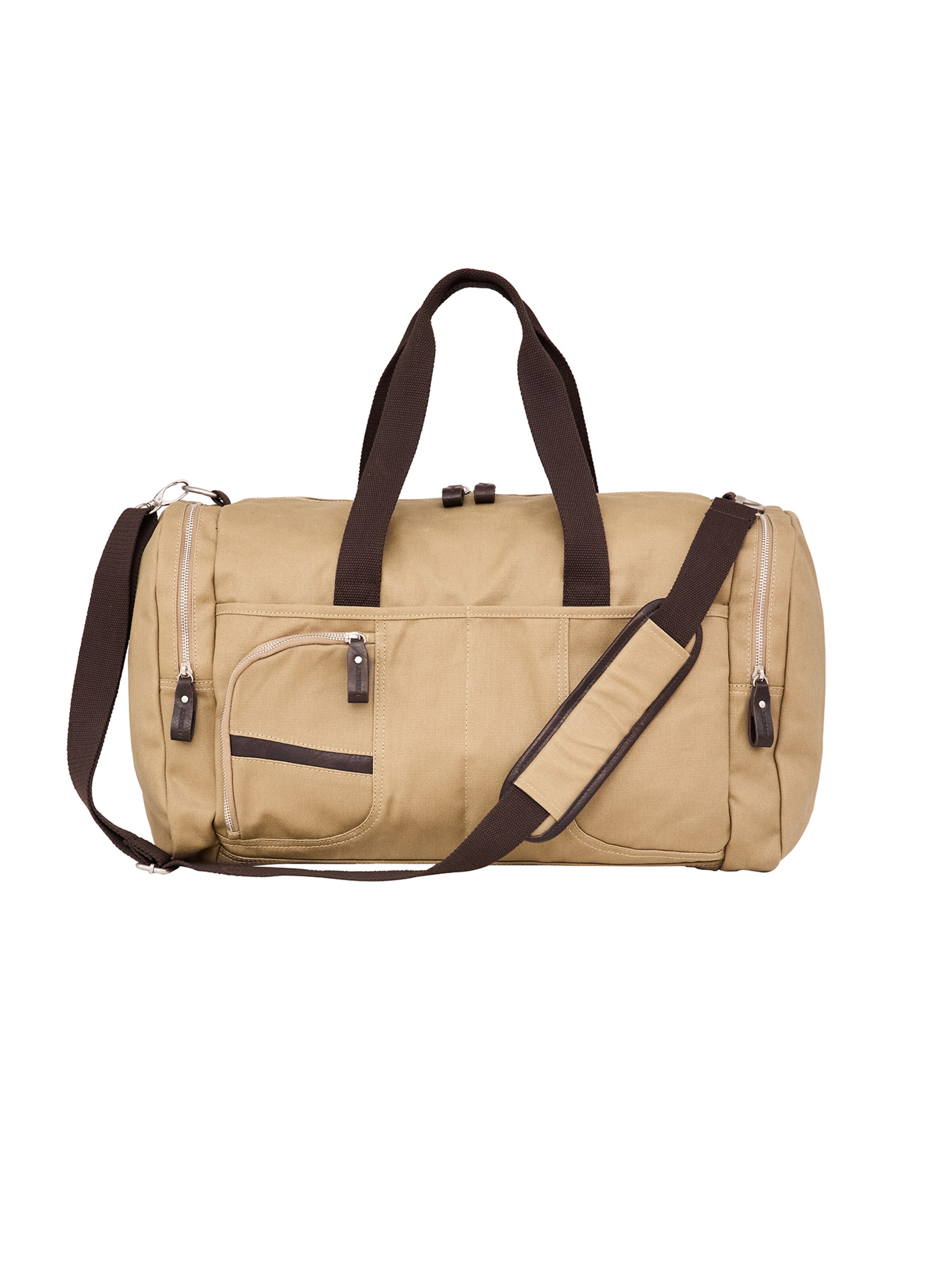 PADDOCKS Travel Bag in Brown: front