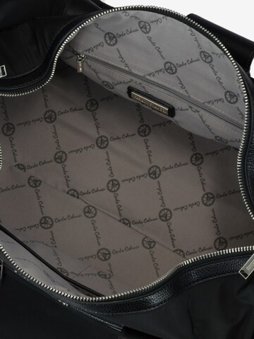 Carlo Colucci Travel Bag 'Chiampan' in Black