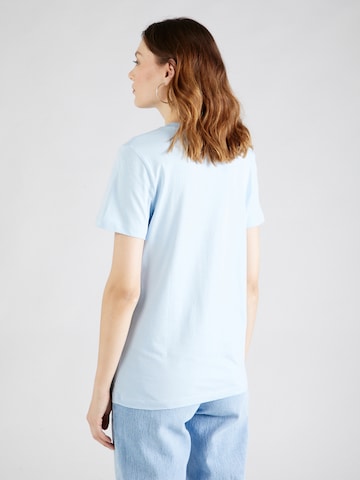 Tricou 'MY ESSENTIAL' de la SELECTED FEMME pe albastru