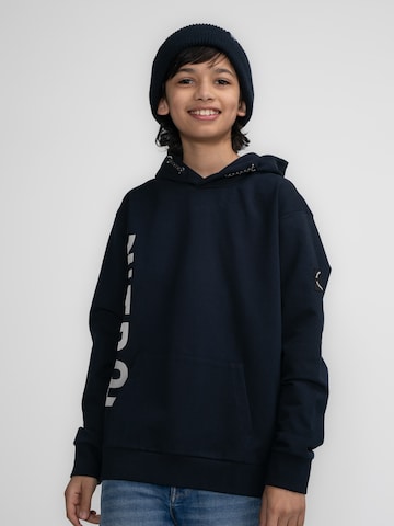 Petrol Industries Sweatshirt 'PrudhoeBay' in Black: front