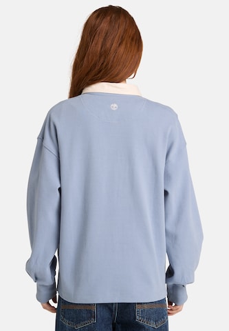 TIMBERLAND Mikina 'Lush Rugby Polo' - Modrá