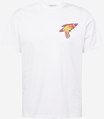 Fiorucci - Camisa 'RAY GUN' em branco: frente