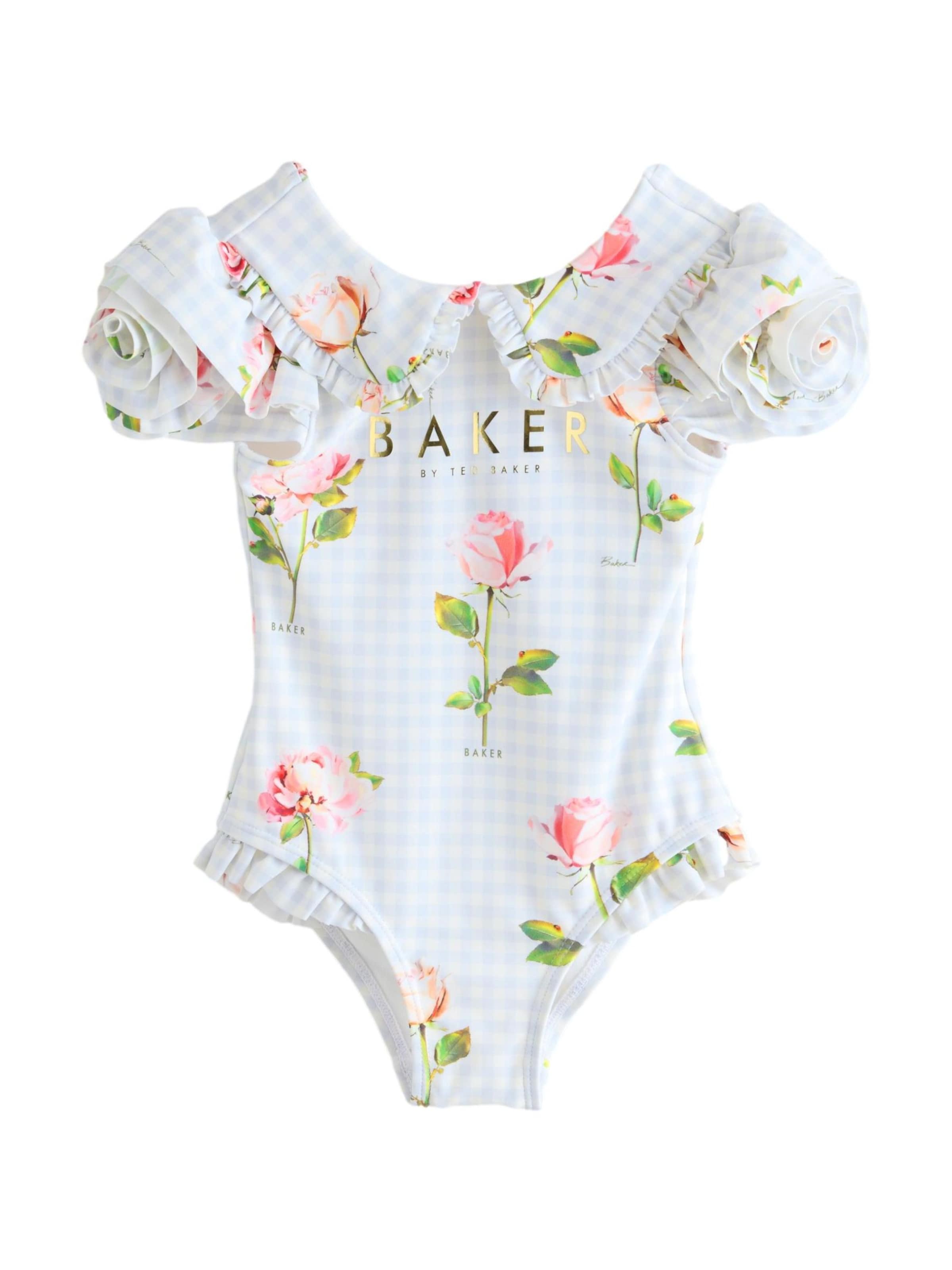 Baker by Ted Baker Купальник в Белый: спереди