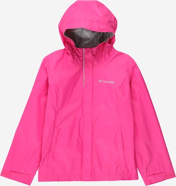 COLUMBIA - Casaco outdoor 'Arcadia™' em rosa: frente