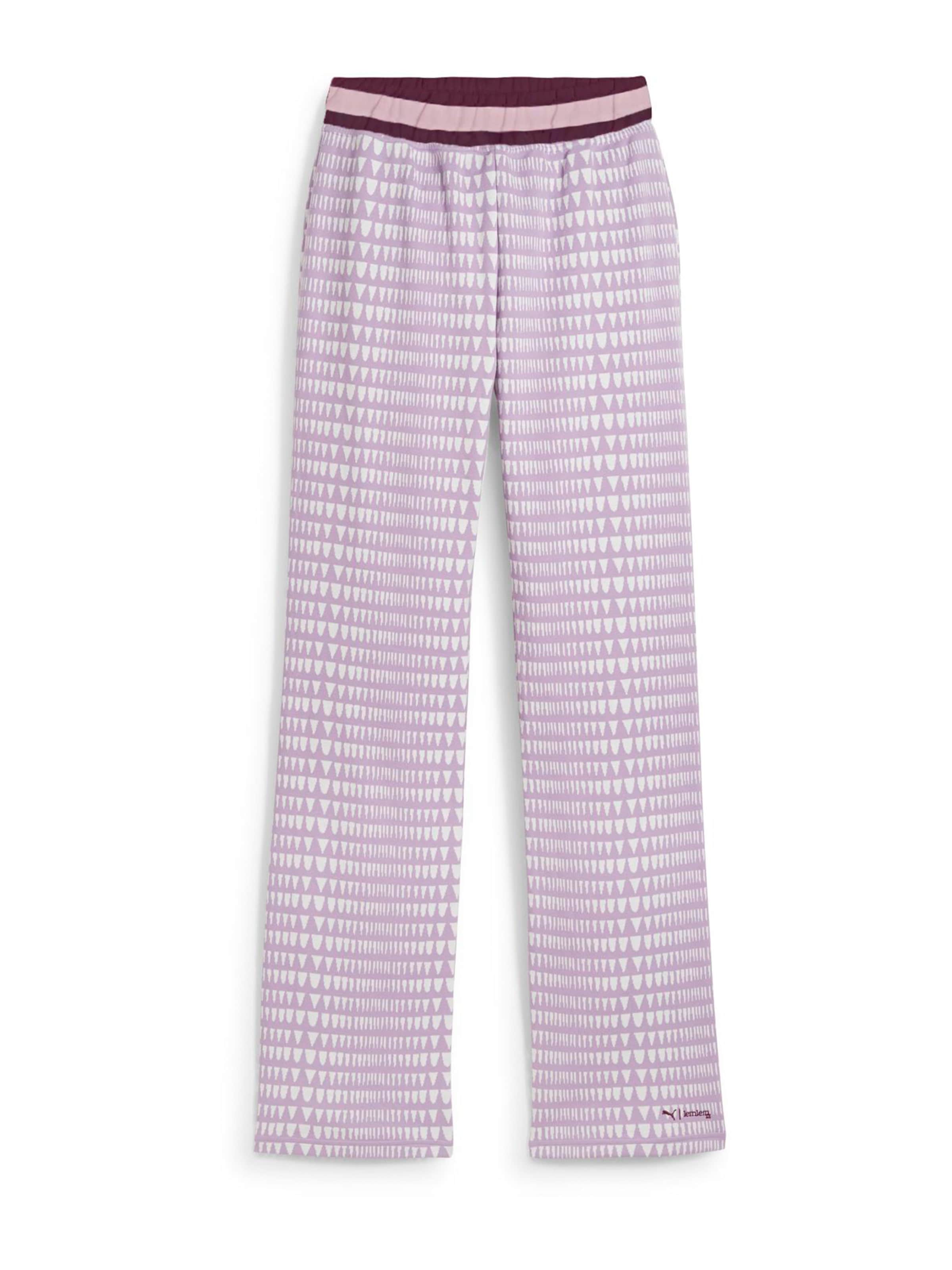 Regular Pantalon de sport 'LEMLEM' PUMA en violet : devant