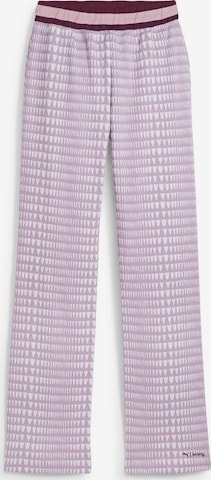 PUMA Normalny krój Spodnie sportowe 'LEMLEM' w kolorze fioletowy: przód