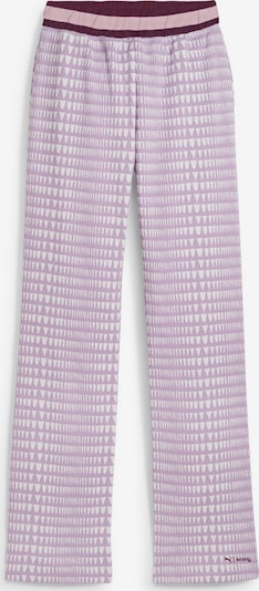 PUMA Workout Pants 'LEMLEM' in Purple / Pink / Bordeaux / White, Item view