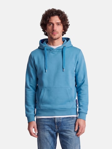 salzhaut Sweatshirt 'Heff' in Blue: front