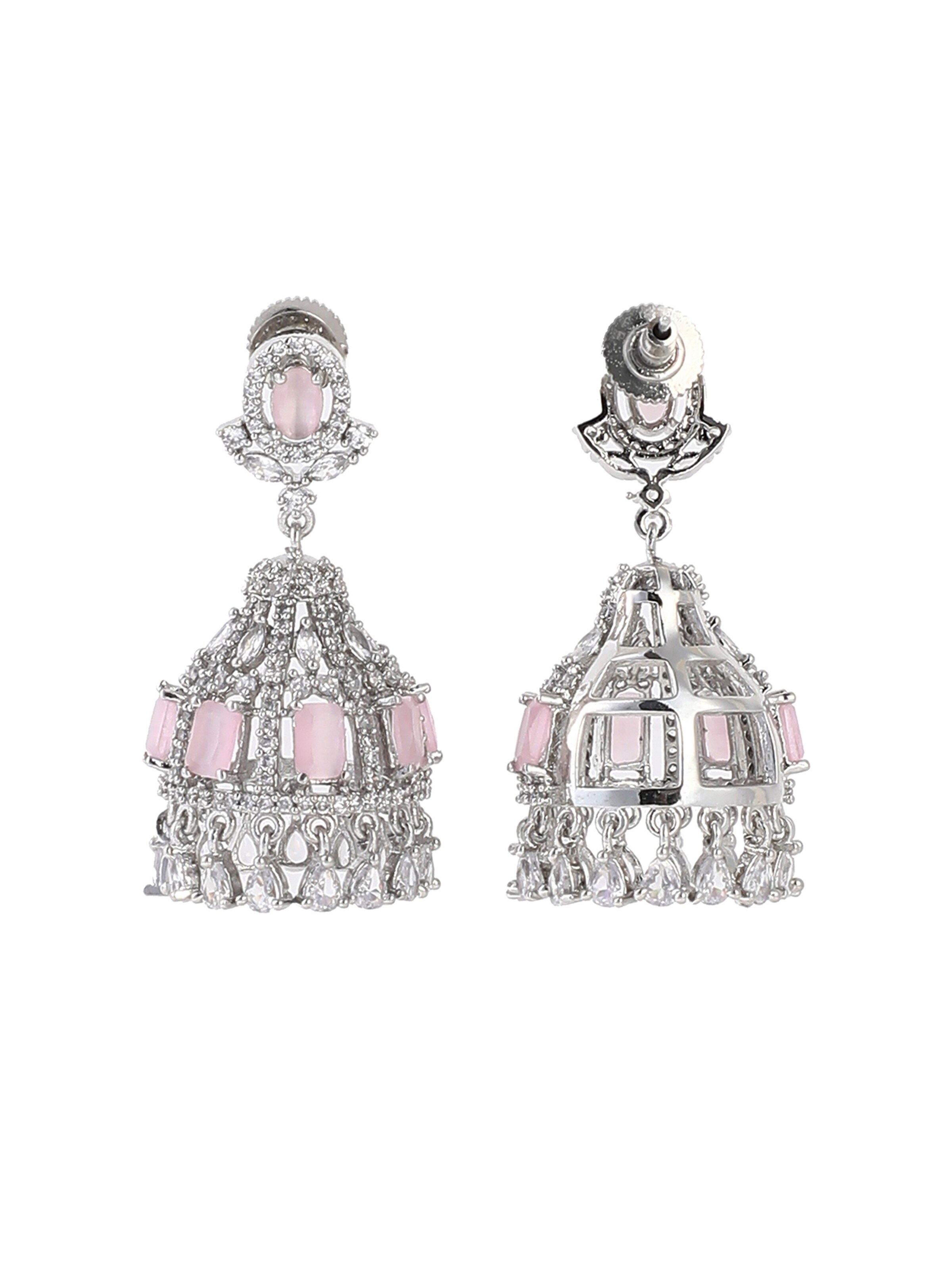 Boucles d'oreilles 'Saundra' SOHI en rose