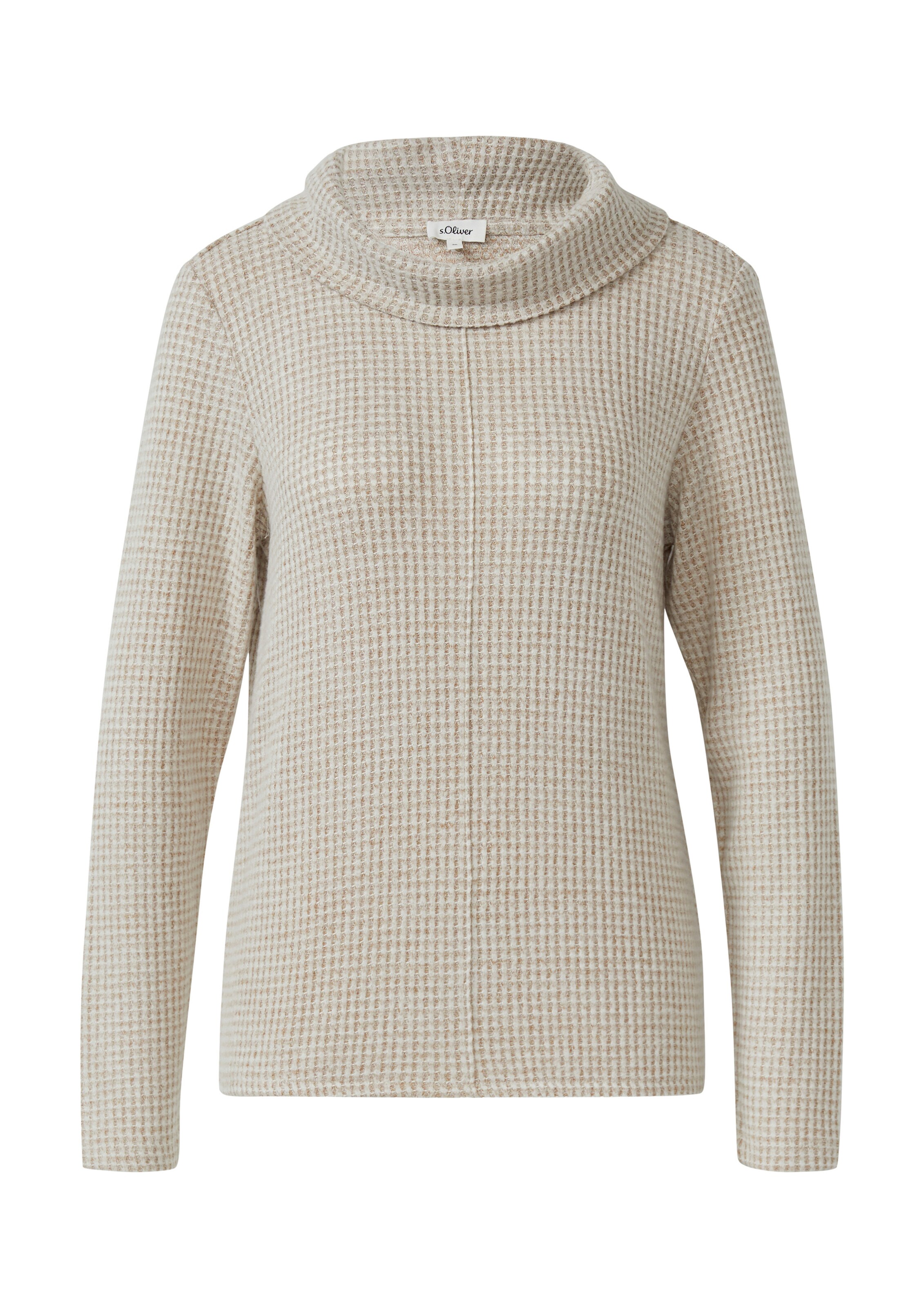 s.Oliver Shirt in Braun: Vorderseite