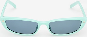 Lunettes de soleil GUESS en bleu : devant