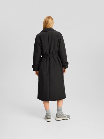 Cappotto di mezza stagione di Bershka in grigio
