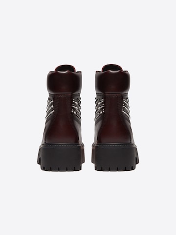 Bottines à lacets TIMBERLAND en violet