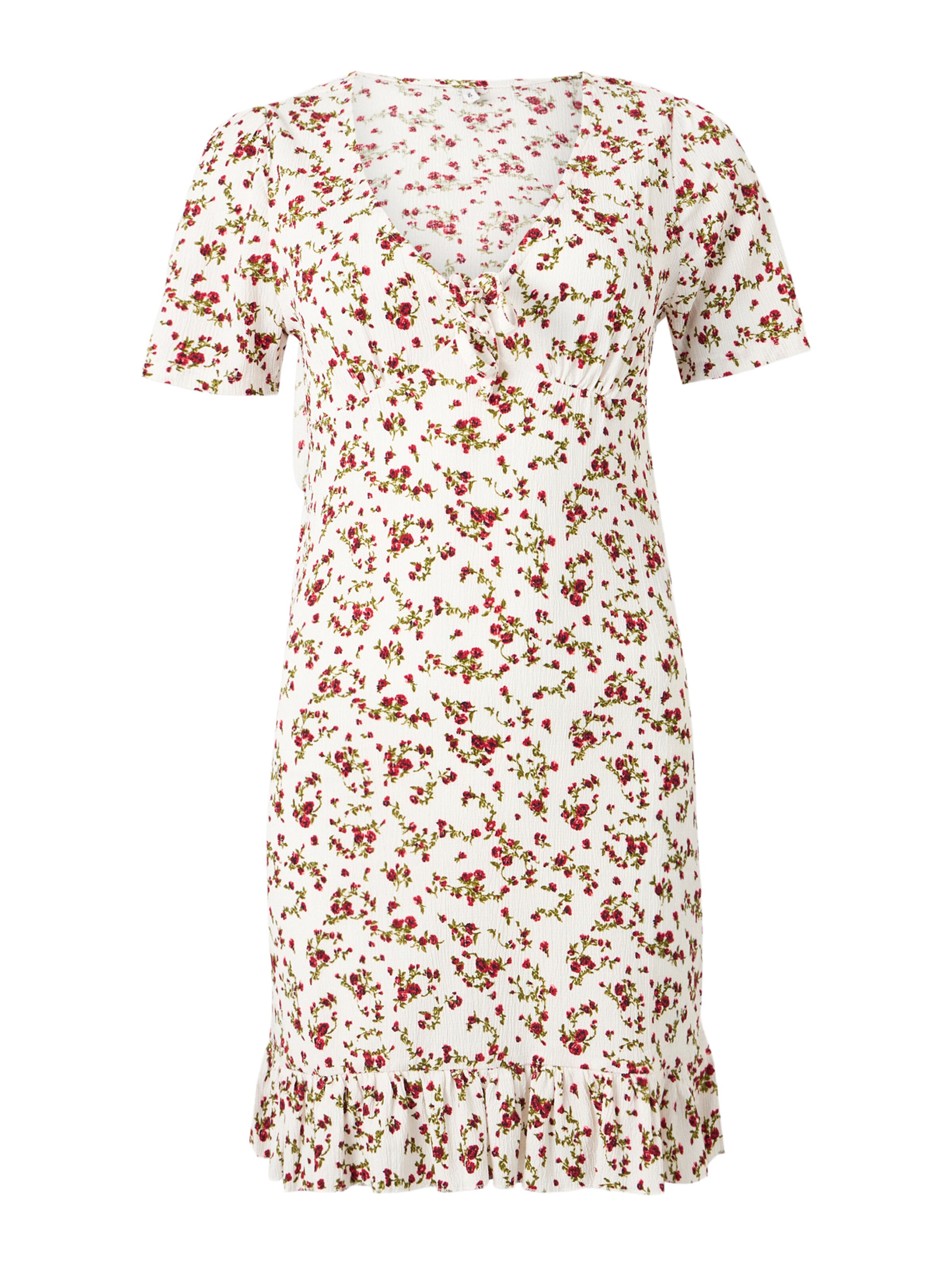 ONLY Kjole 'ONLMolly' i oliven / magenta / mørk pink / hvid, Produktvisning