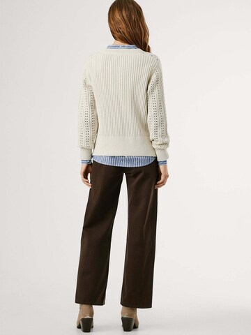 Pull-over 'Candide' Pepe Jeans en blanc