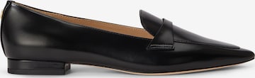 Slipper di Lauren Ralph Lauren in nero: frontale