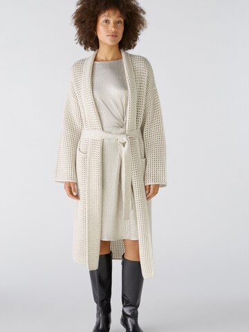 OUI Strickjacke in Weiß: Vorderseite