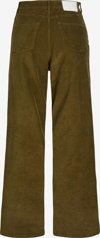 JJXX Wide leg Broek 'GELLY' in Groen