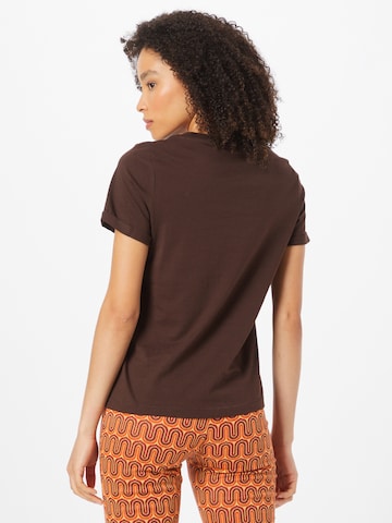 T-shirt 'Paula' VERO MODA en marron