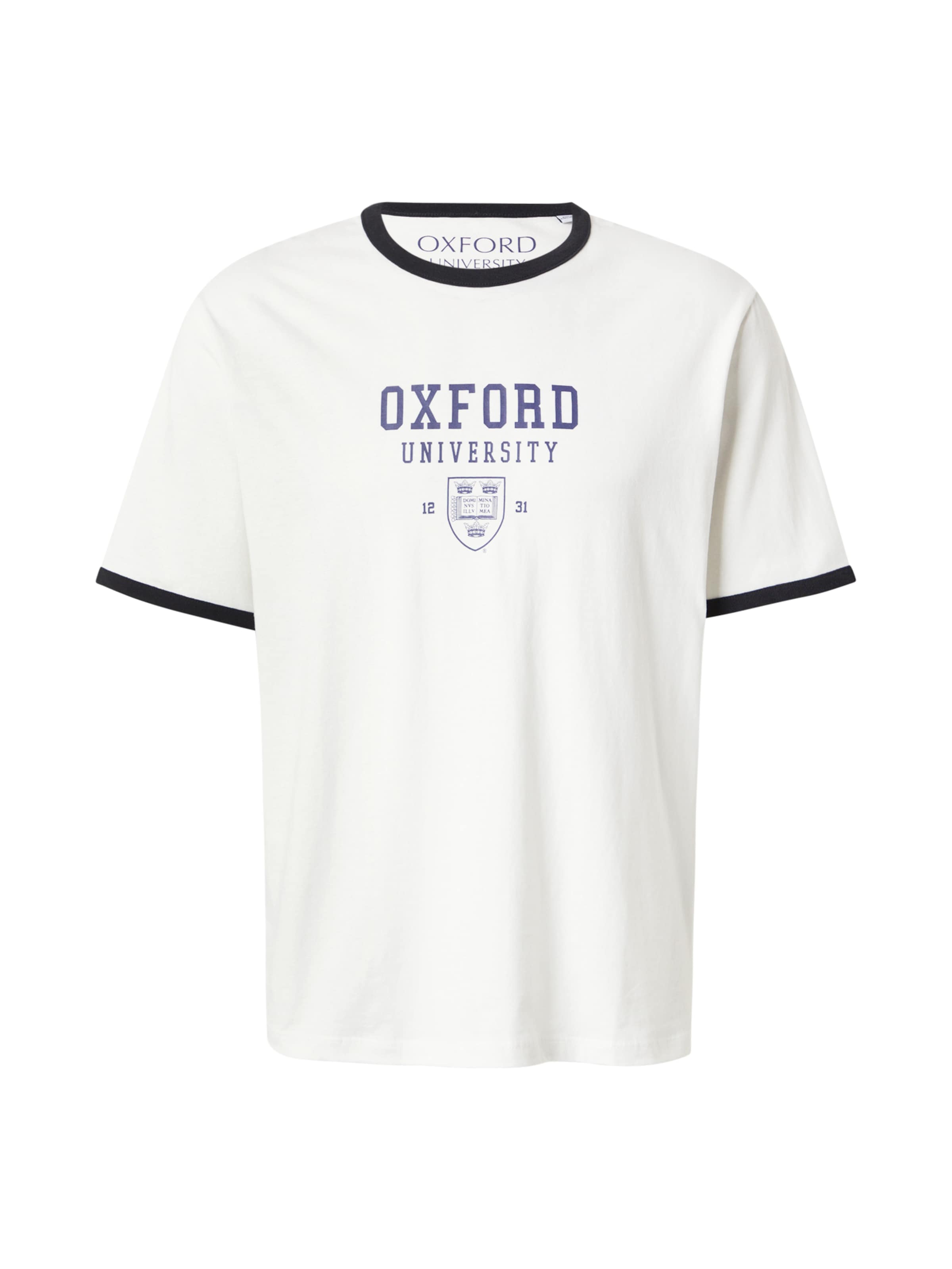 JACK & JONES Футболка 'JJOXFORD' в Белый: спереди