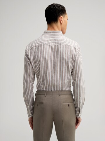 JOOP! Slim fit Overhemd 'Pit' in Bruin