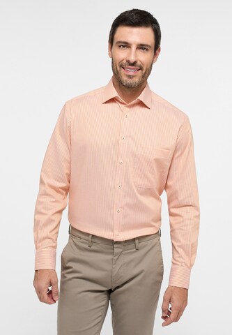 ETERNA Comfort fit Zakelijk overhemd in Oranje: voorkant
