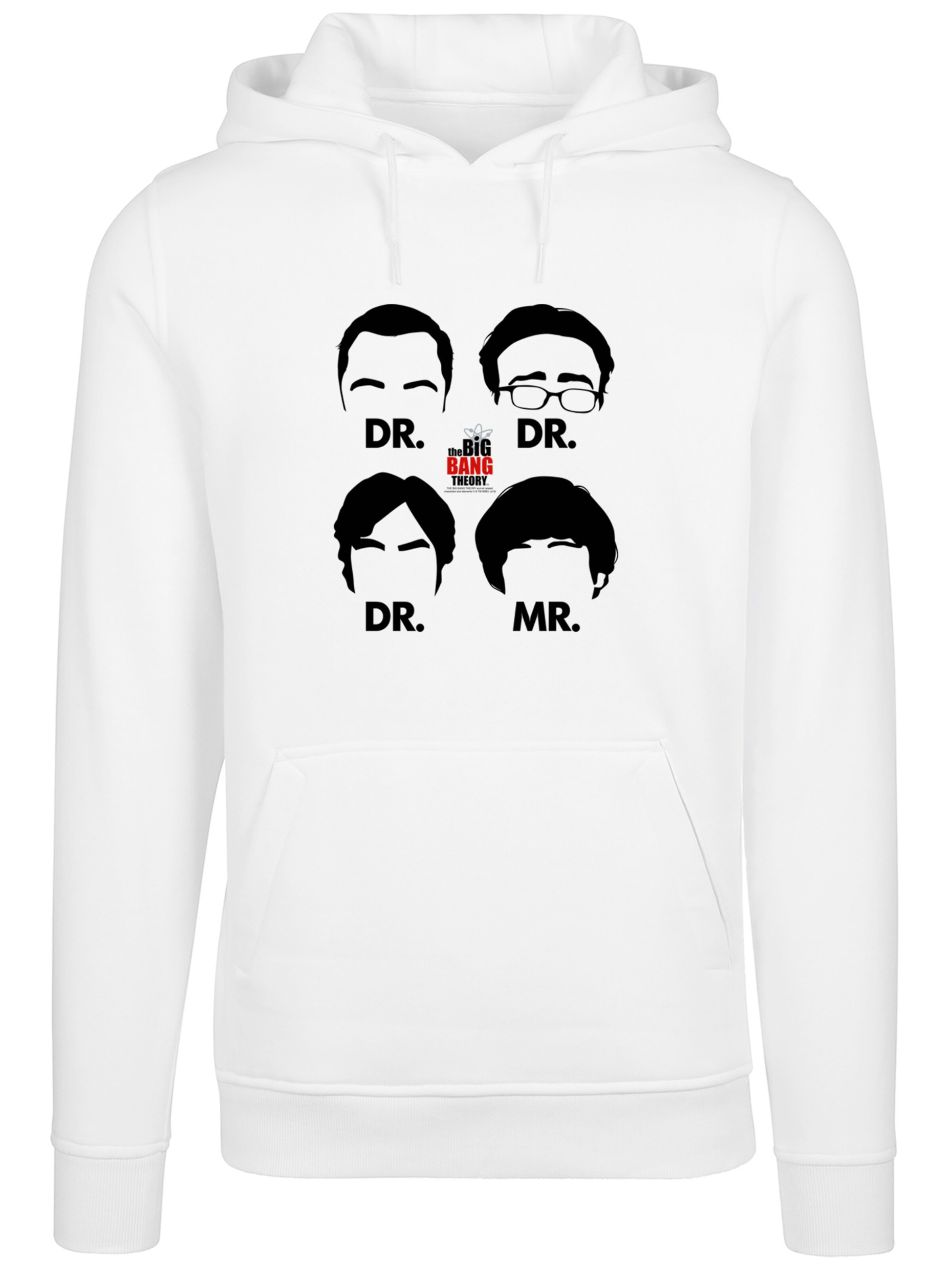 F4NT4STIC Sweatshirt 'Doctors And Mr' in Weiß: Vorderseite