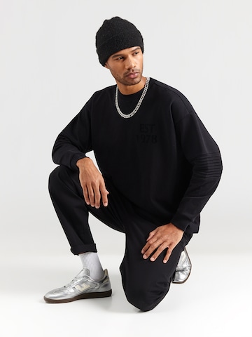 Carlo Colucci Sweatshirt 'Faustini' i svart