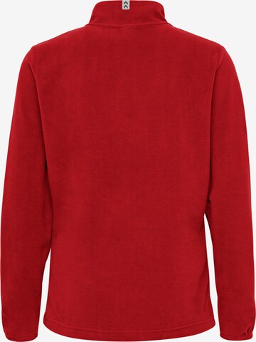 Hummel Fleece jas in Rood