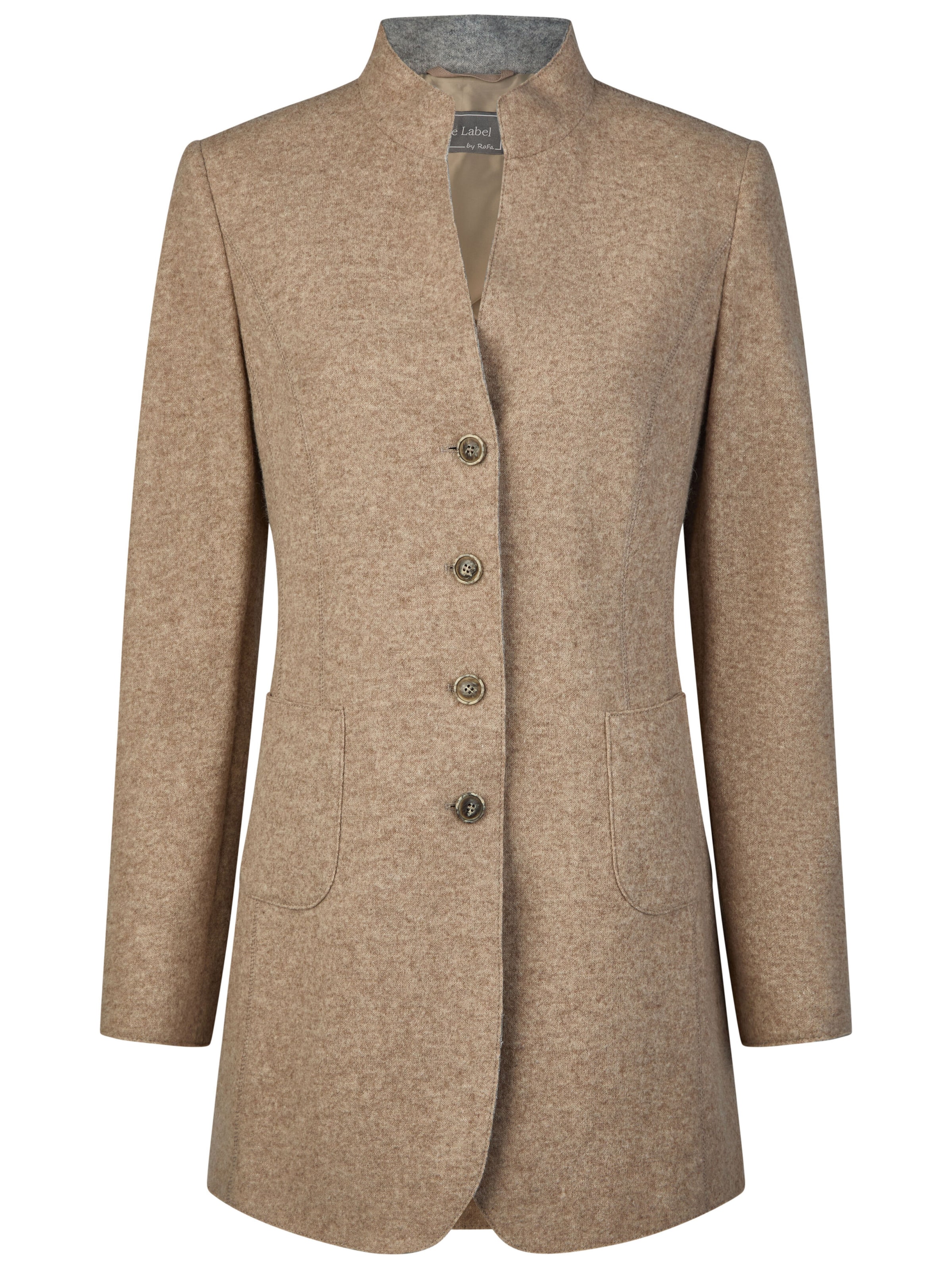 White Label Blazer in Beige: front