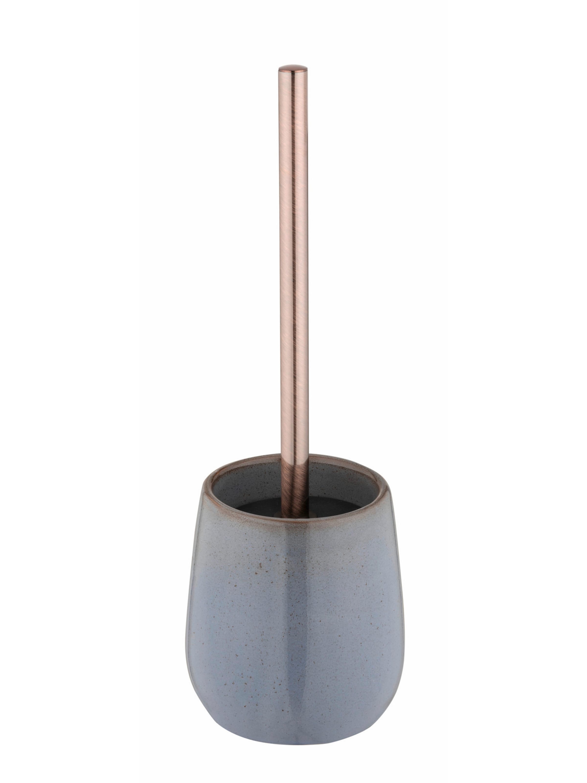 Wenko WC-Garnitur 'Sirmione' in Grau: Vorderseite