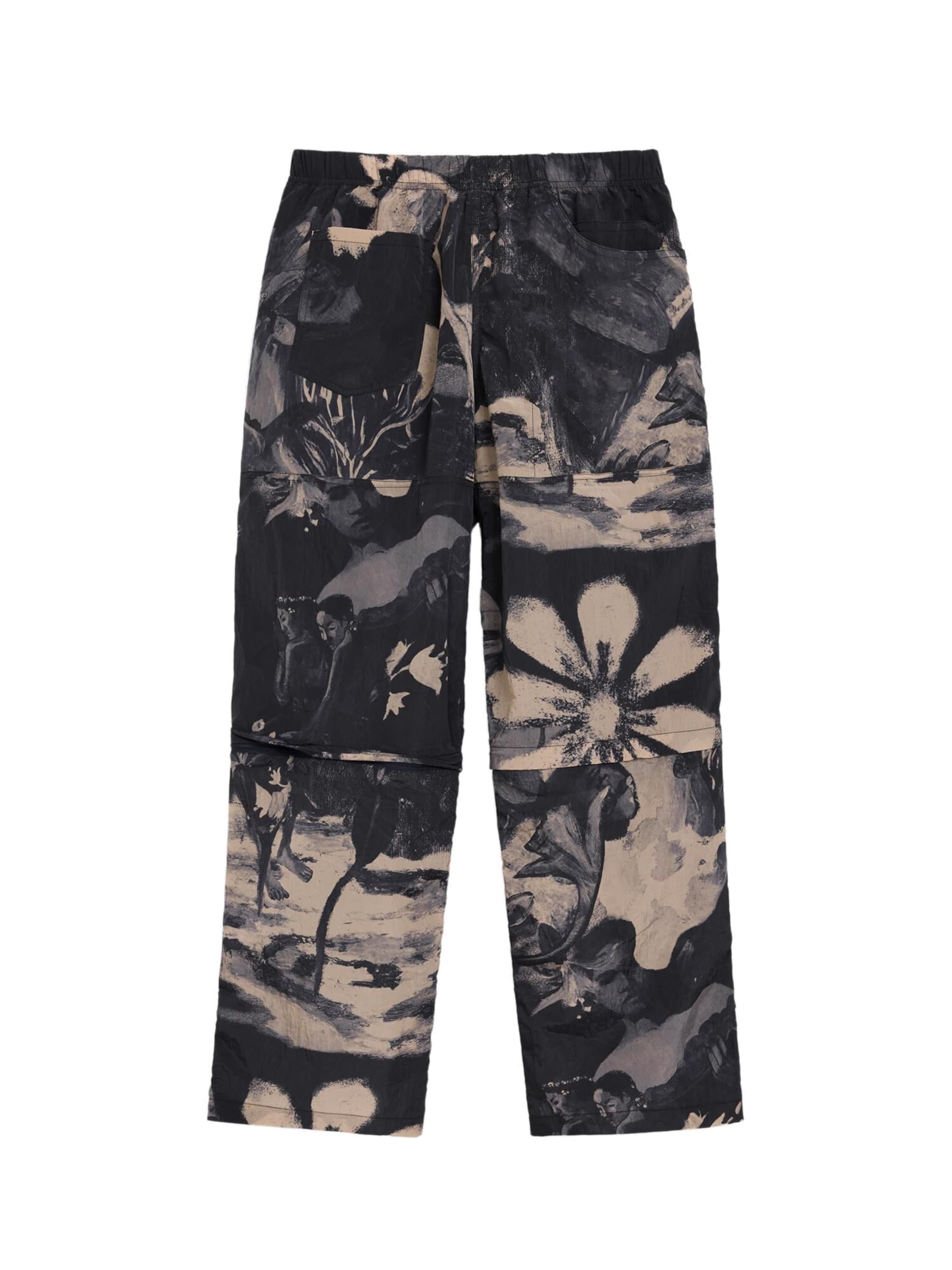 Desigual Свободный крой Штаны в Черный: спереди