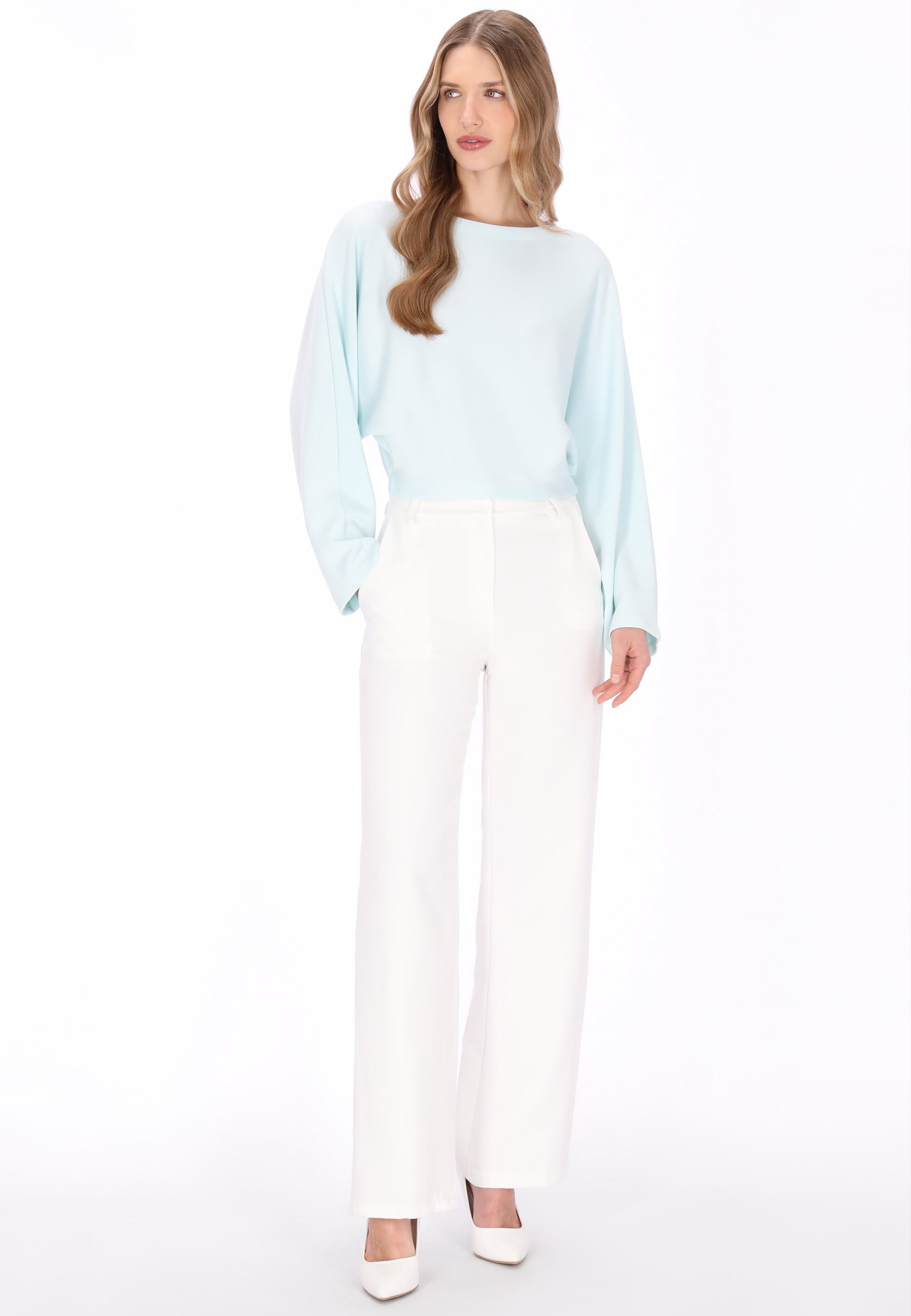 DreiMaster Klassik Blouse 'Classic' in Green