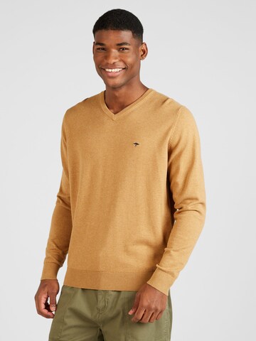 Pull-over FYNCH-HATTON en beige : devant