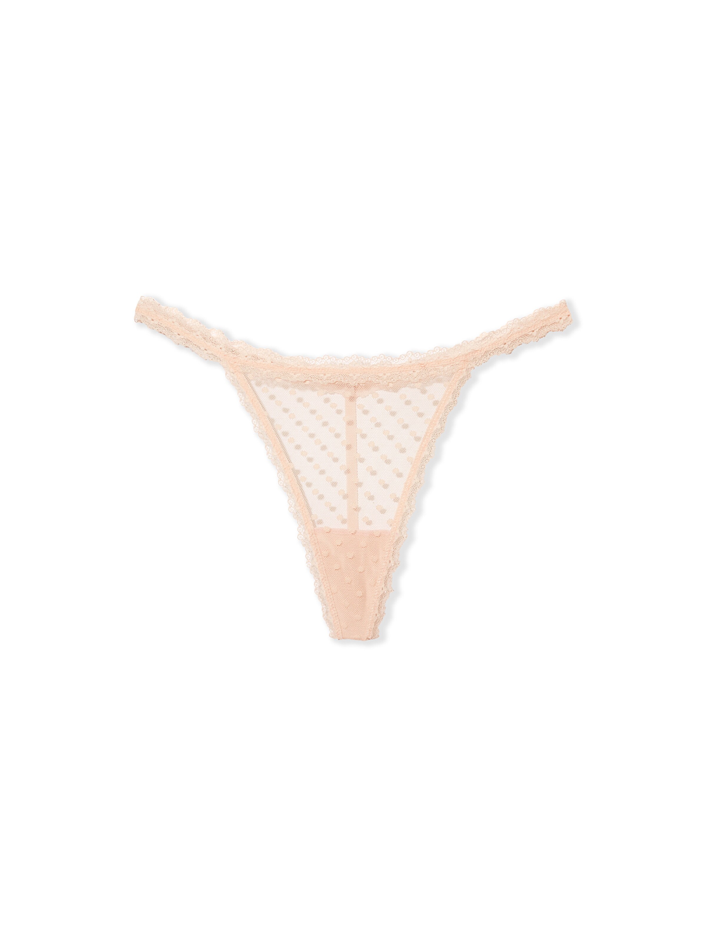ETAM Thong 'Tara' in Pink: front