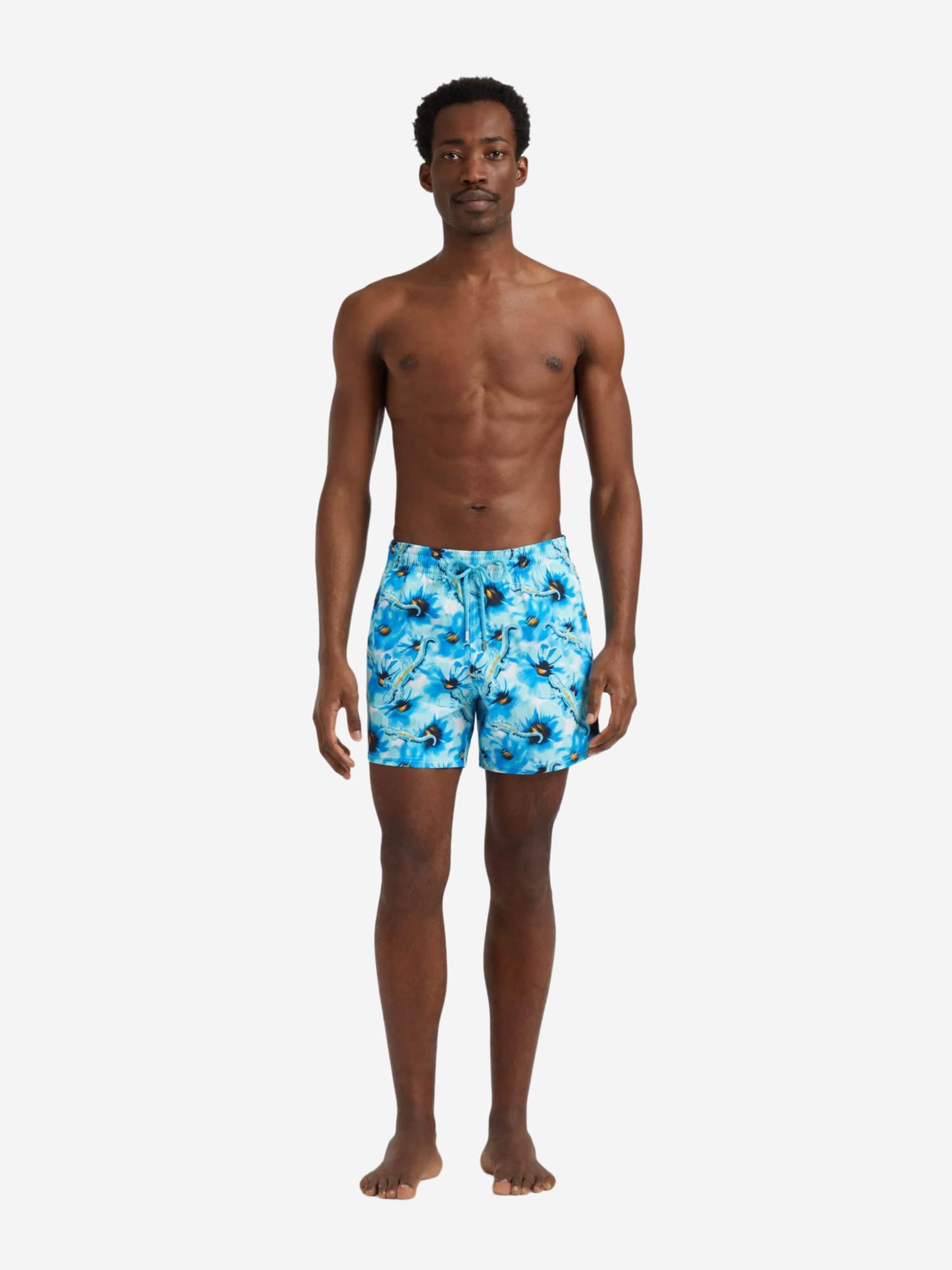 Vilebrequin Zwemshorts in Blauw: voorkant