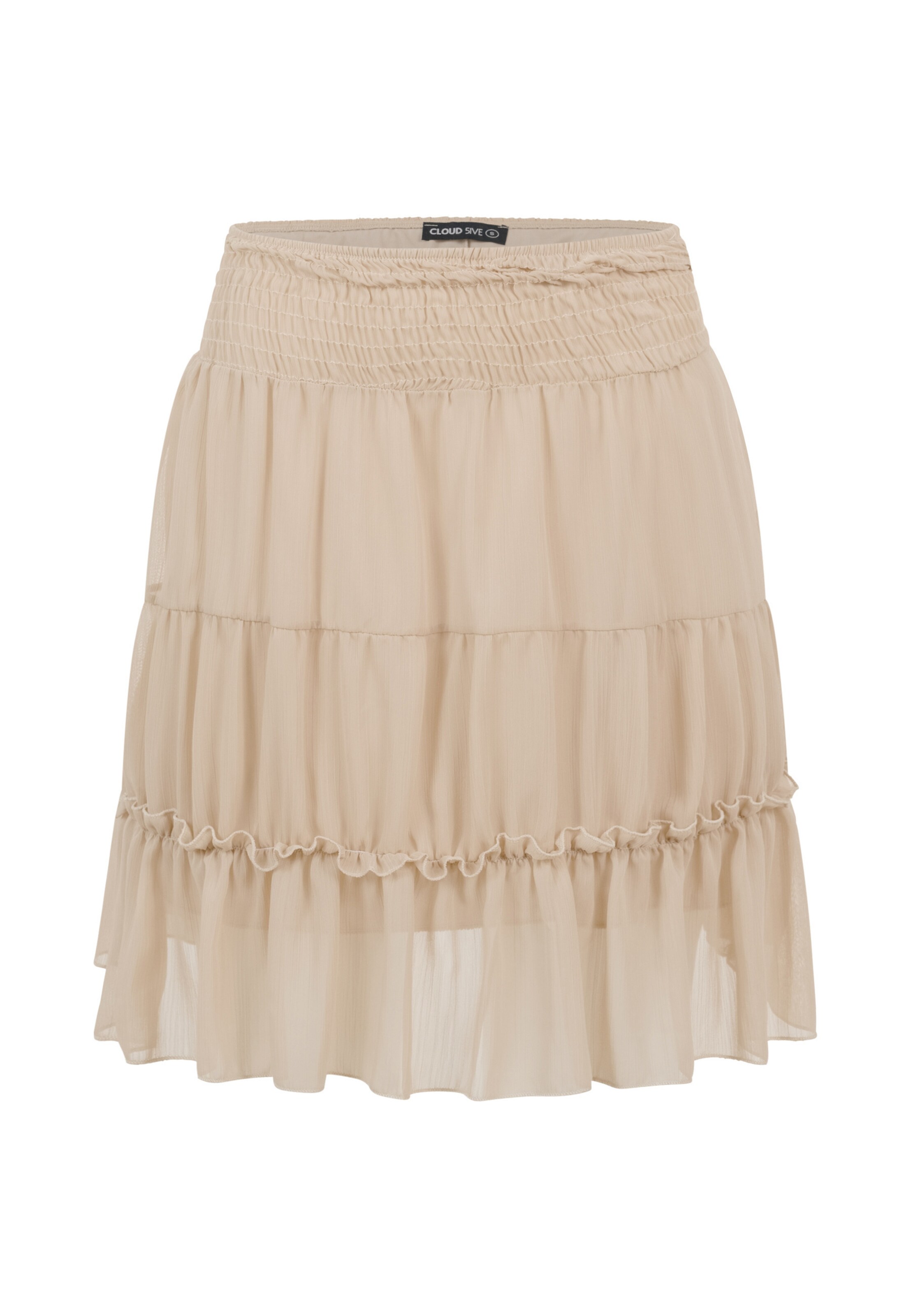 Jupe Cloud5ive en beige : devant