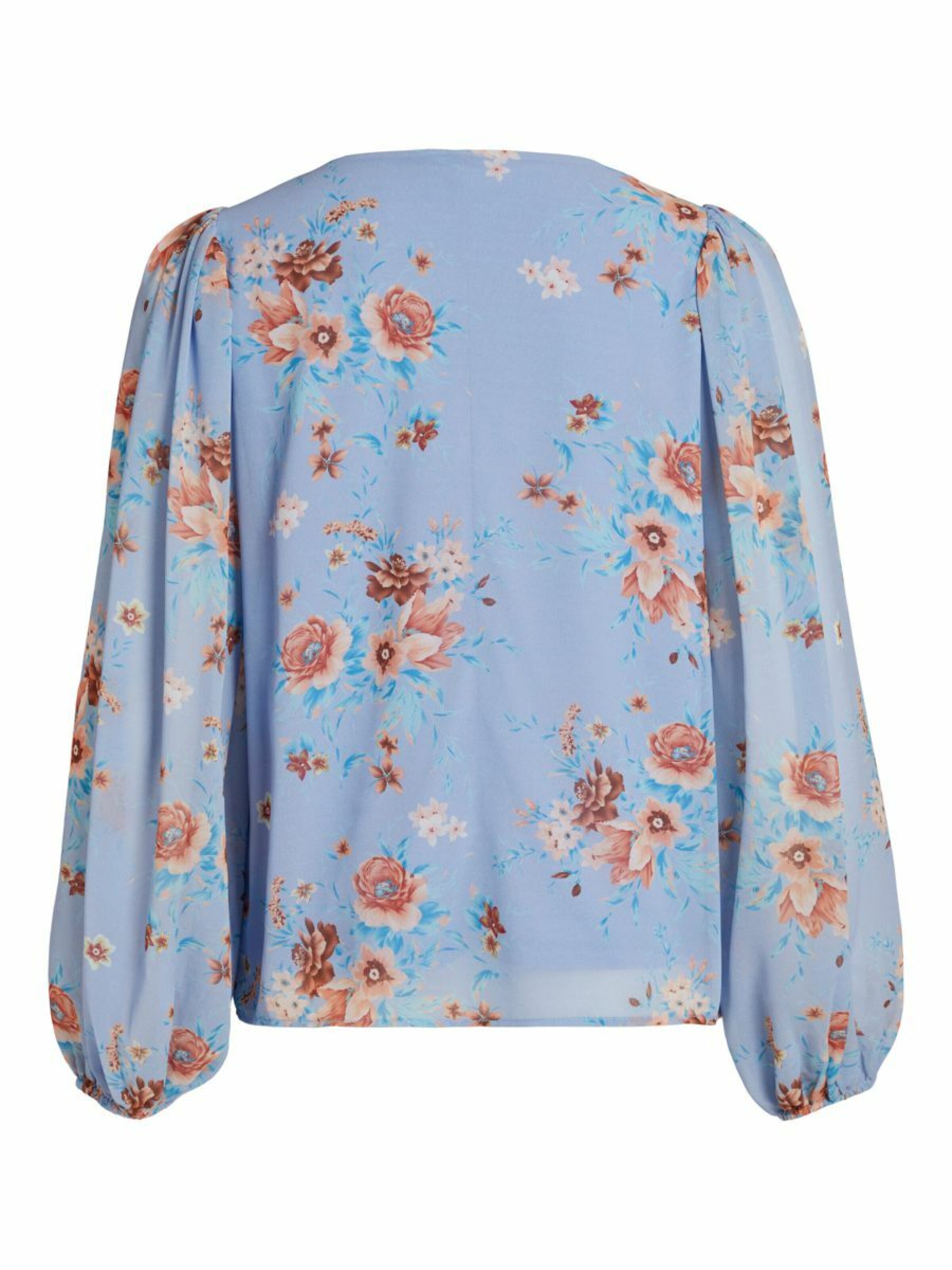 Frauen Große Größen VILA Bluse in Blau - BS81287 Frauen Große Größen VILA Bluse in Blau - BS81287