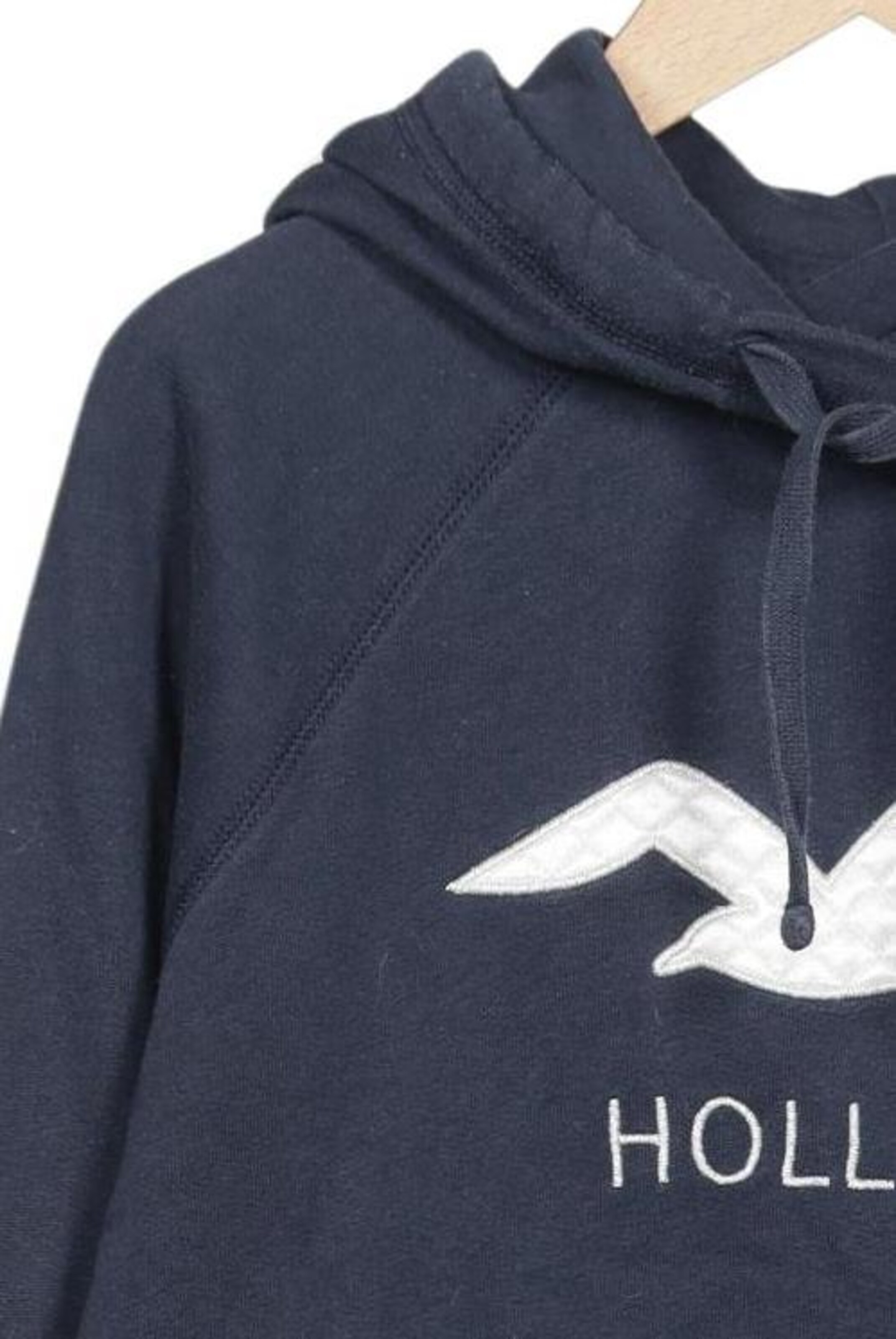 HOLLISTER Sweatshirt & Zip-Up Hoodie in S in Blue