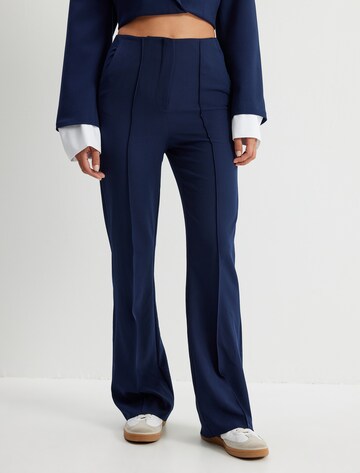 Koton Boot cut Trousers in Blue: front