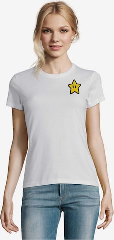 Blondie & Brownie Shirt in White: front