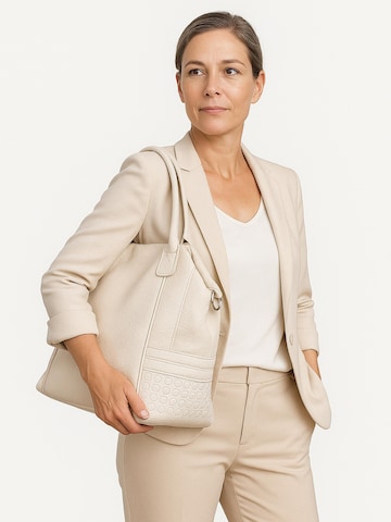 COLLEZIONE ALESSANDRO Shoulder Bag 'Basilico' in Beige