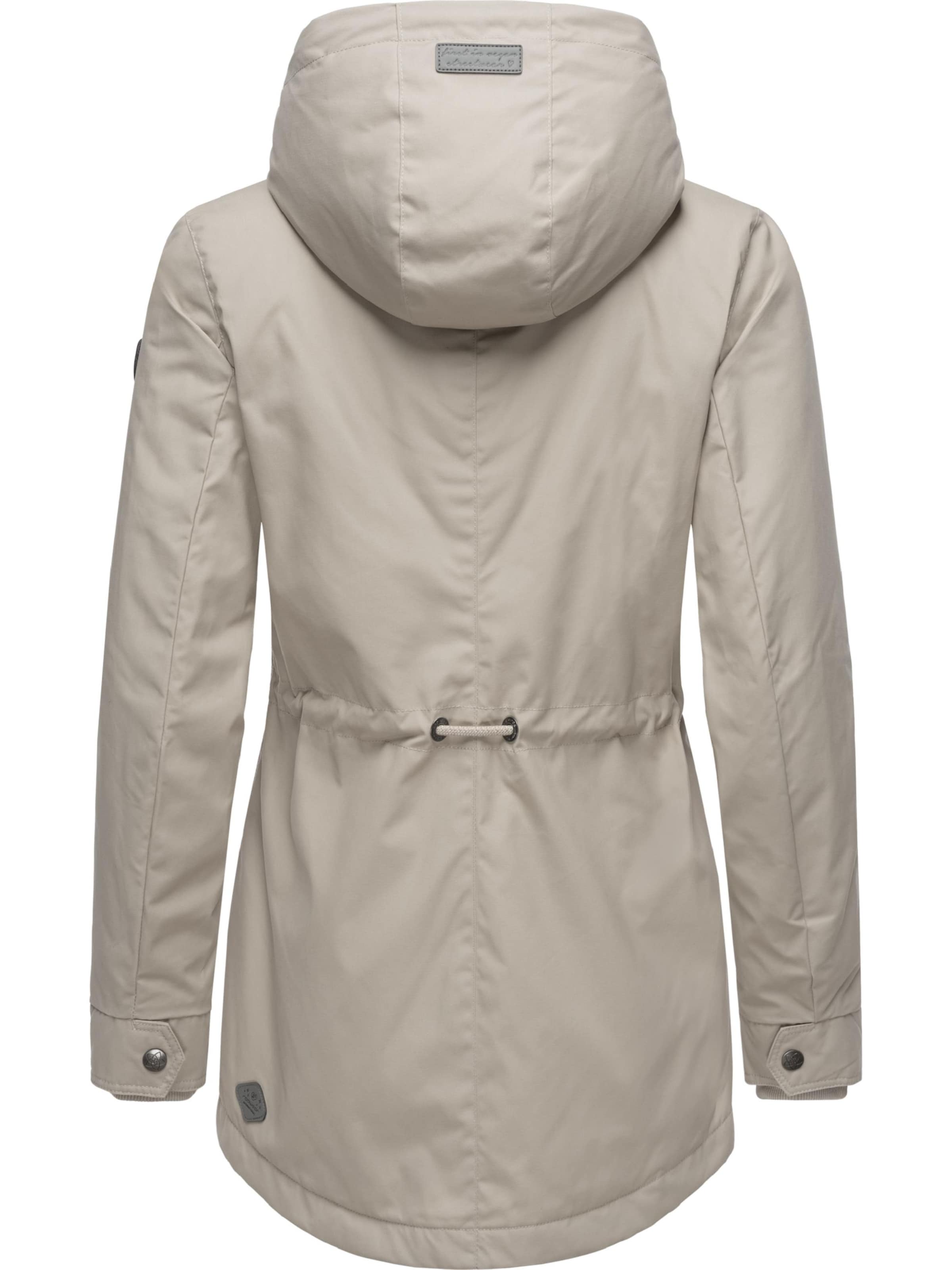 Ragwear - Parka de inverno 'Monadis' em cinzento