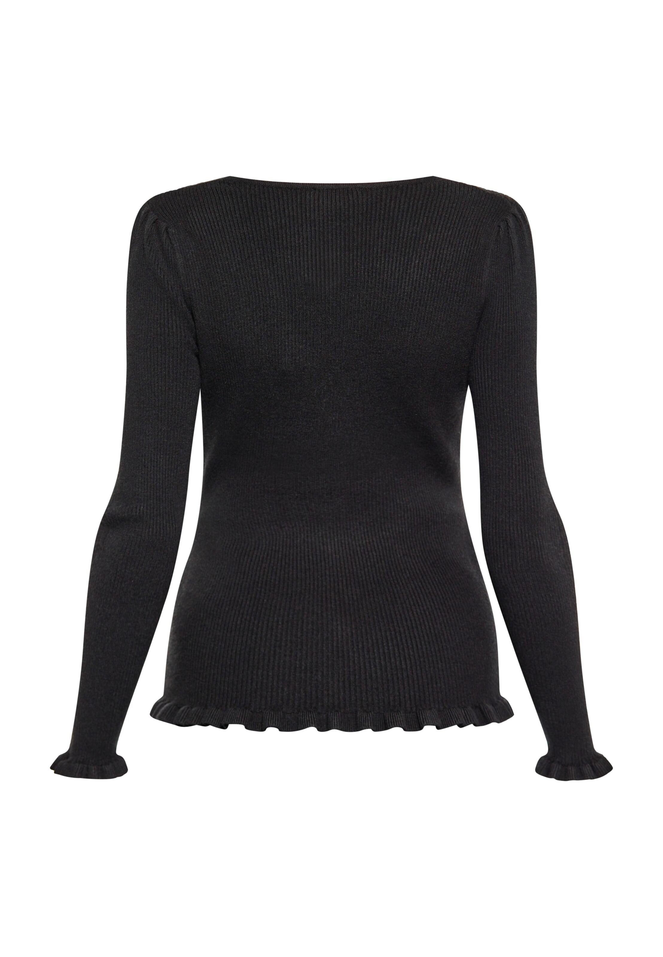 NAEMI Cardigan i sort