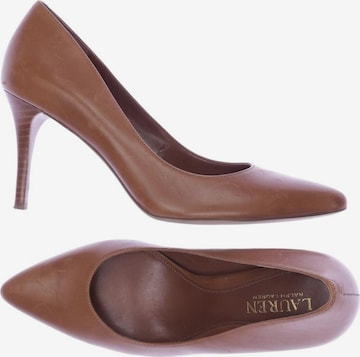 Lauren Ralph Lauren Pumps 38 in Braun: Vorderseite